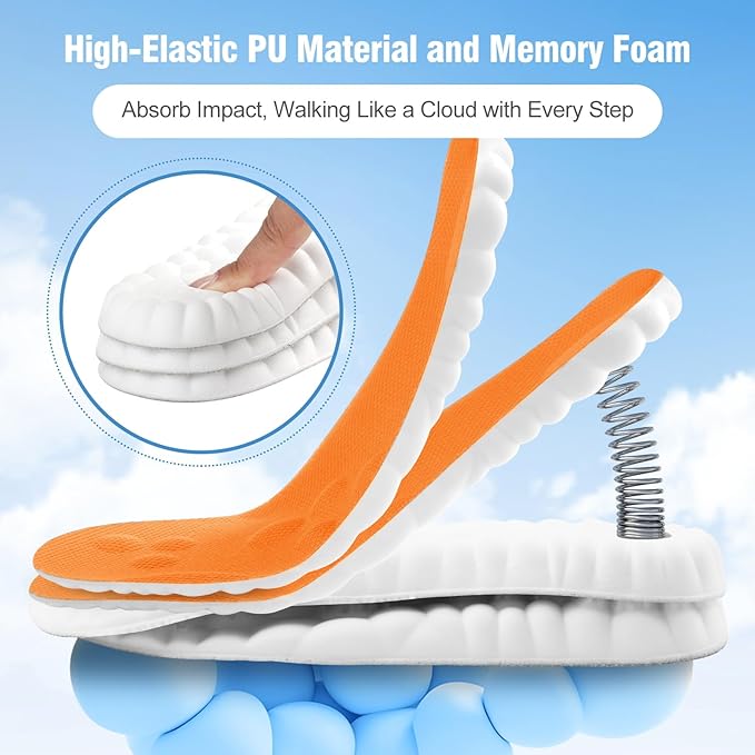 CloudStep™ Insoles (10 minutes to cloud-like comfort)